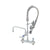 T&S BRASS PARTS T&S Brass MPJ-8CLN-08-CR 8 Workboard Mini-Pru Deck Mount Cerama - SKU TSMPJ-8CLN-08-CR