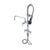 T&S BRASS PARTS T&S Brass MPQ-2DLV-08-CR Mini-Pru: Single Hole Deck Mount W/ B-0108-C 8 A - SKU TSMPQ-2DLV-08-CR