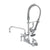 T&S BRASS PARTS T&S Brass MPX-8WCN-08-CR Mini-Pru: 8 Wall Mount Faucet 8 Swing Nozzle C - SKU TSMPX-8WCN-08-CR