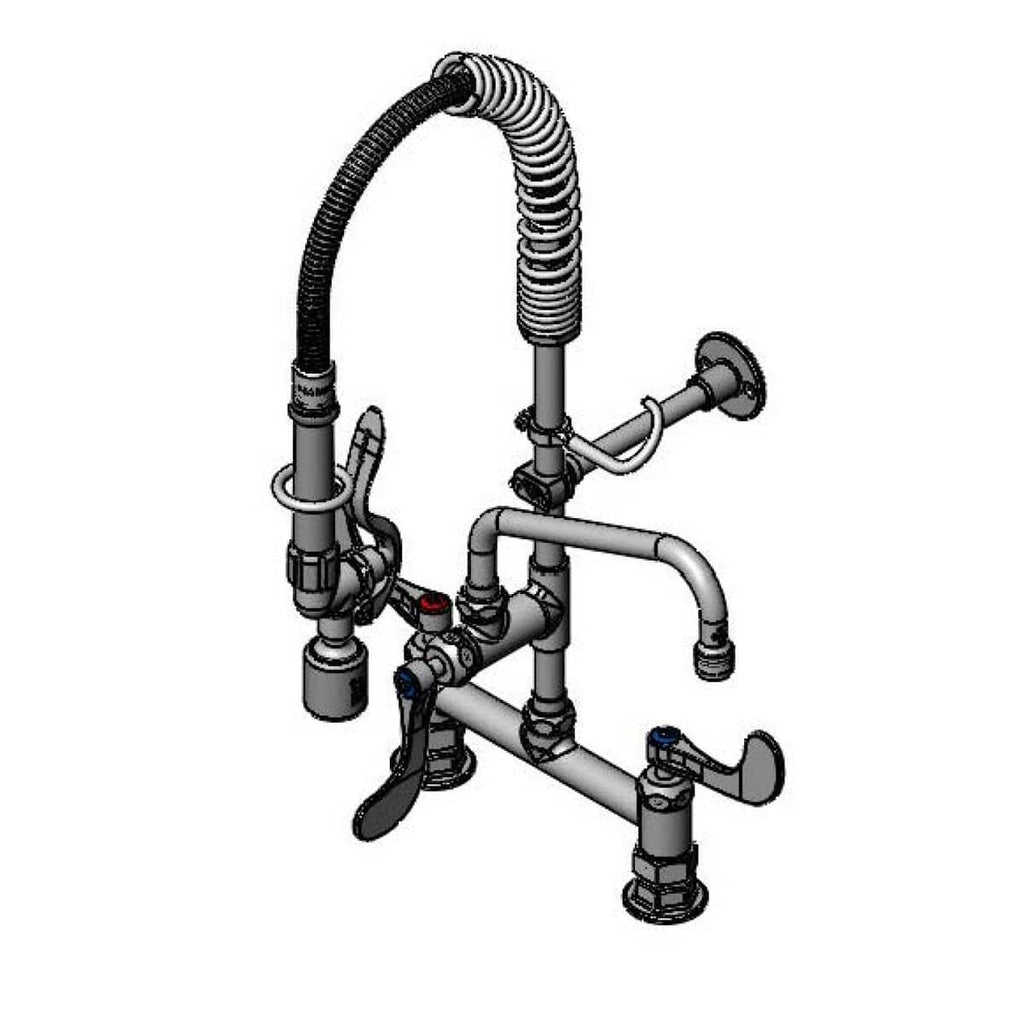 T&S BRASS PARTS T&S Brass MPY-8DWN-08-CR Easyinstall Mini-Pru W/ B-0107-C Cerama - SKU TSMPY-8DWN-08-CR