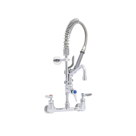 T&amp;S BRASS PARTS T&amp;S Brass MPY-8WLN-08-CR Mini-Pru: 8 Wall Mount Base, B-0107-C, 8 Swing N - SKU TSMPY-8WLN-08-CR