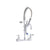 T&S BRASS PARTS T&S Brass MPY-8WLN-08-CR Mini-Pru: 8 Wall Mount Base, B-0107-C, 8 Swing N - SKU TSMPY-8WLN-08-CR