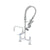 T&S BRASS PARTS T&S Brass MPZ-8DLN-06 Mpru W/ B-0107 6 Swing Nozzle Lever Ha - SKU TSMPZ-8DLN-06
