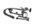 T&S BRASS PARTS T&S Brass MPZ-8WLN-00-X Mini-Pru: 8 Wall Mount B-0107 6 Easyin - SKU TSMPZ-8WLN-00-X