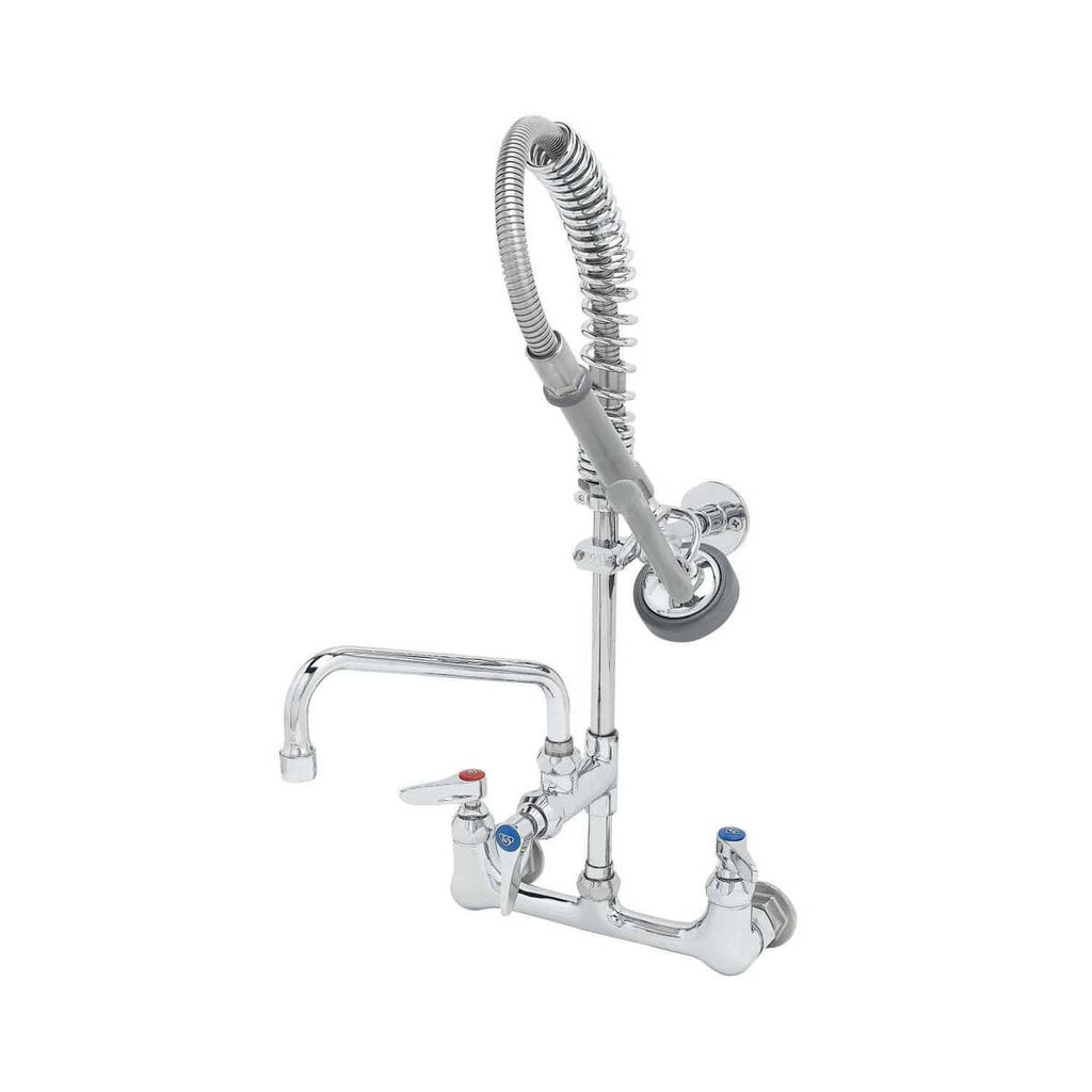 T&S BRASS PARTS T&S Brass MPZ-8WLN-06 Mini-Pru: 8 Wall Mount B-0107 6 Swing - SKU TSMPZ-8WLN-06