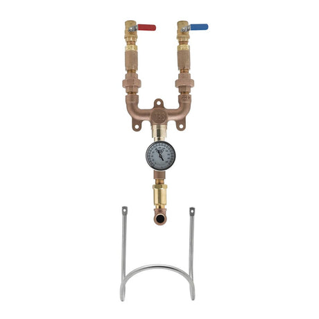 T&amp;S BRASS PARTS T&amp;S Brass MV-0771-12N-BVT 3/4 Washdown Station W/ Ball Valves Hos - SKU TSMV-0771-12N-BVT