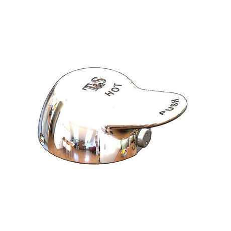 T&amp;S BRASS PARTS T&amp;S Brass PA-H Pivot Action Handle (Hot) W/ Retaining Nut And Spa - SKU TSPA-H