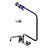 T&S BRASS PARTS T&S Brass PB-8WSAN12PZJU 8 C/C Wall Mount Faucet Adf 12 Swing Nozzle E - SKU TSPB-8WSAN12PZJU