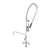 T&S BRASS PARTS T&S Brass S-0113-A12-BY Eversteel Pru W/ Single Hole Mixing Fauc - SKU TSS-0113-A12-BY