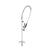 T&S BRASS PARTS T&S Brass S-0113-BY Eversteel Pru W/Single Hole Mixing Fauce - SKU TSS-0113-BY