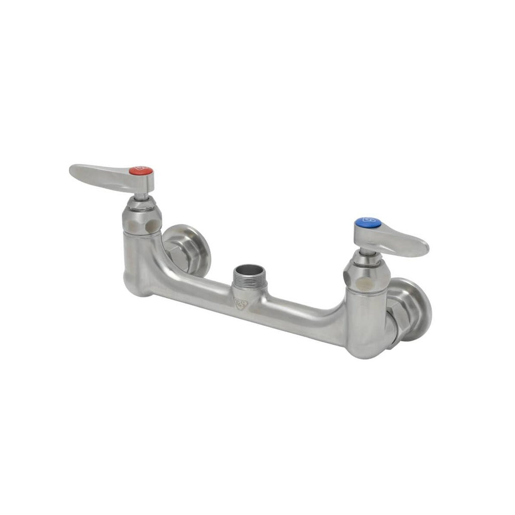 T&S BRASS PARTS T&S Brass S-0230-LN SS Double Pantry Swivel Base Faucet - SKU TSS-0230-LN