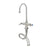 T&S BRASS PARTS T&S Brass S-0300 Single Hole SS Deck Mount Mixing Faucet - SKU TSS-0300