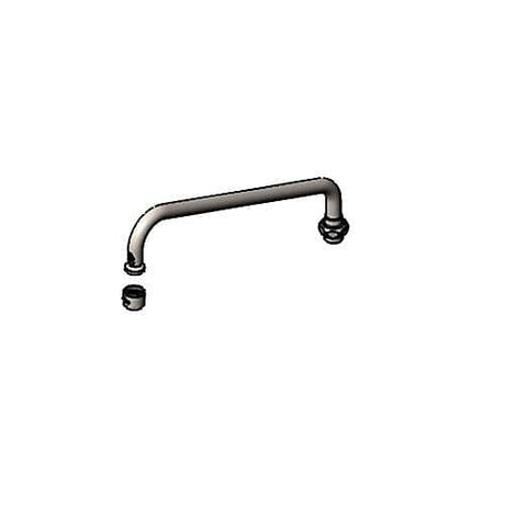 T&amp;S BRASS PARTS T&amp;S Brass S062X Stainless Steel 12 Swing Nozzle W/ Strea - SKU TSS062X