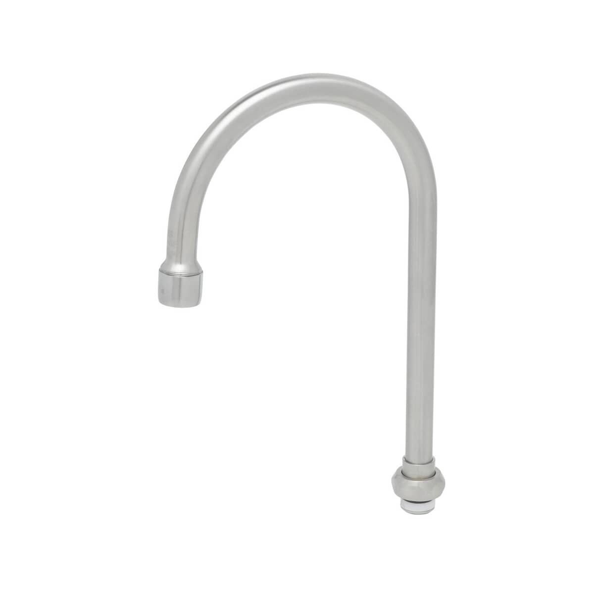 T&amp;S BRASS PARTS T&amp;S Brass S133X SS Swivel Gooseneck 5-11/16IN Spread - SKU TSS133X
