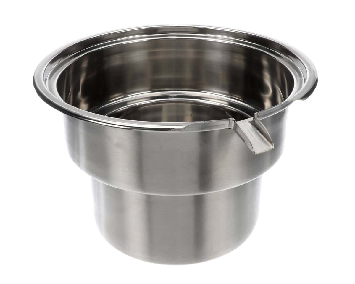 TOWN FOOD SERVICE PARTS Town Food Service 229012B Range Top S/S Stockpot W/ Overflow -12CH - SKU TWN229012B