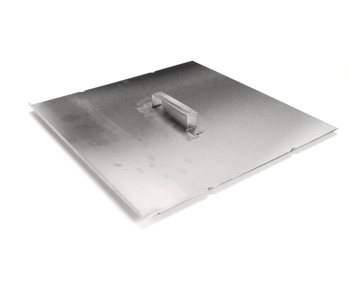 ULTRAFRYER PARTS Ultrafryer 12D014-C Cover Vat 18IN Fd Bank PH Notched F/Studs - SKU ULTR12D014-C
