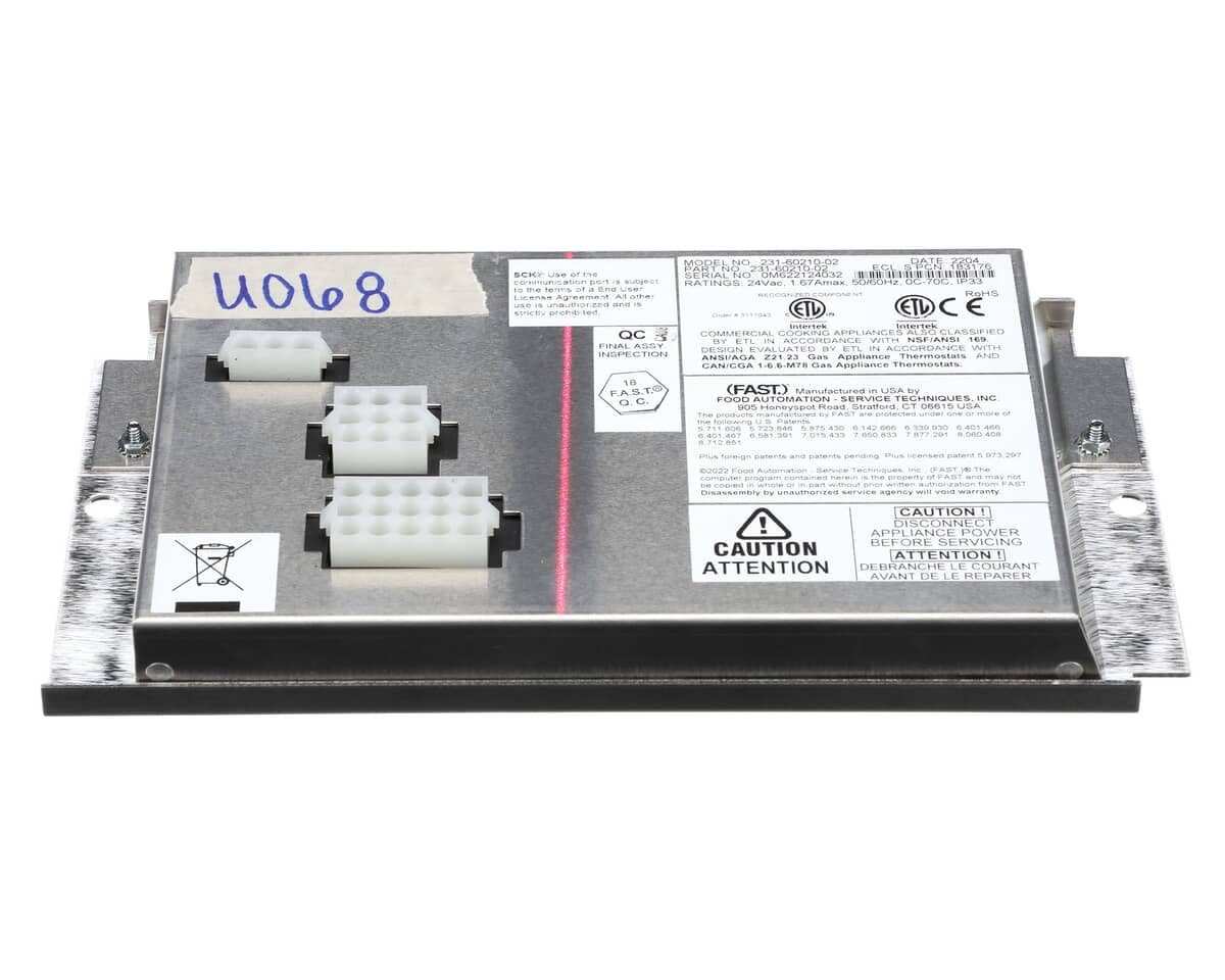 ULTRAFRYER PARTS Ultrafryer 131-000006-001-C Cmp Ck 20X14 IR Freddys U068 - SKU ULTR131-000006-001-C
