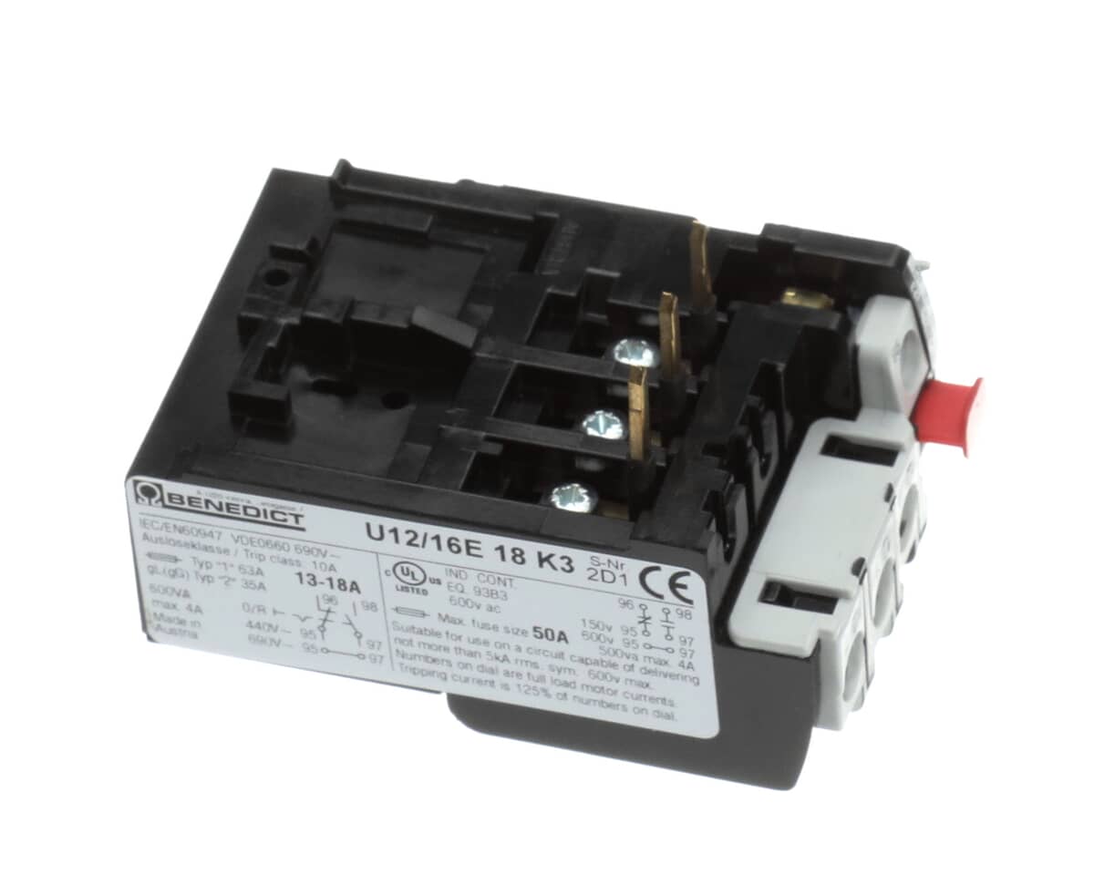 VARIMIXER PARTS Varimixer AR31-88.206 Overload Relay V30-V60/V150 - SKU VARAR31-88.206