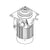 VARIMIXER PARTS Varimixer R100-85.1 Motor 4HP 3PH 480V - SKU VARR100-85.1