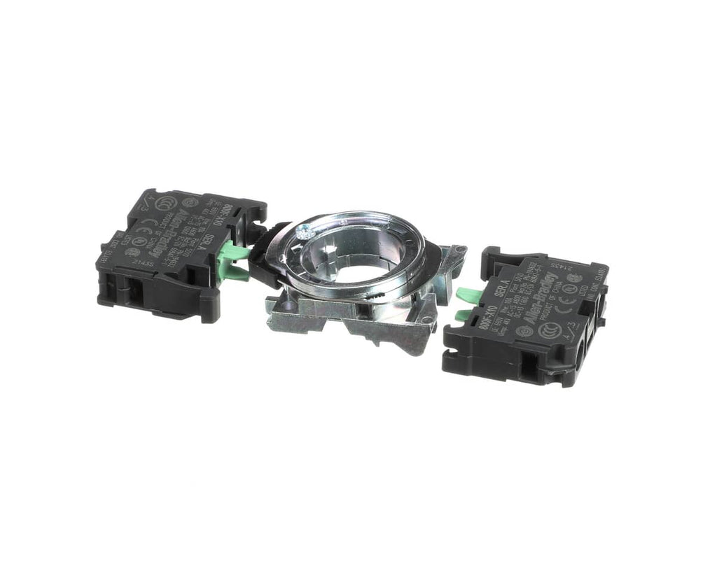 VOGT ICE MACHINES PARTS Vogt Ice Machines 12A7500E73 Cont Blk/Mntng Latch 2NO - SKU VGT12A7500E73