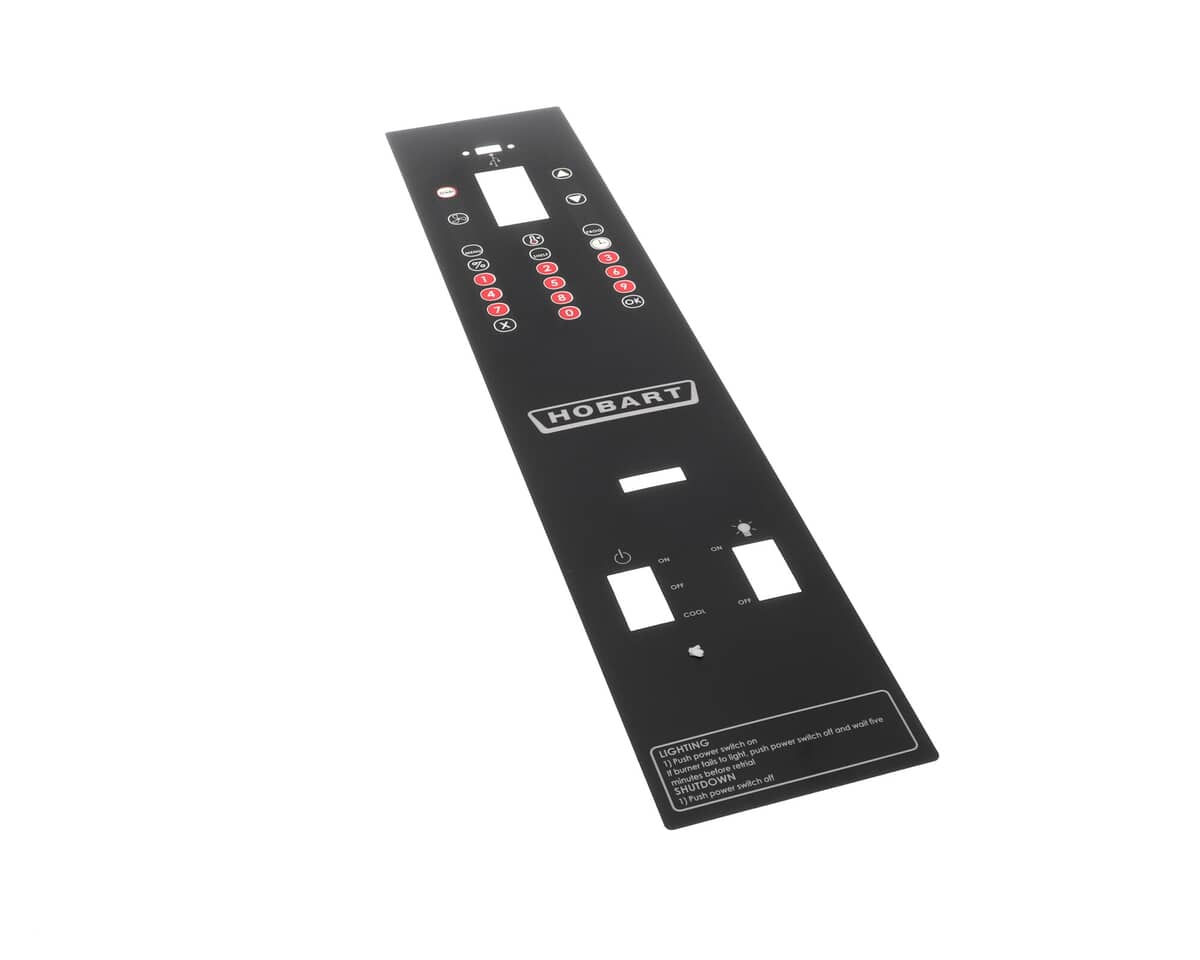 VULCAN HART PARTS Vulcan Hart 00-959113-00003 Overlay Full Gas Hobart - SKU VH00-959113-00003