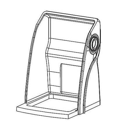 VITA-MIX PARTS Vita-Mix 067877 Sound Enclosure/Rear Twist Loc - SKU VM067877