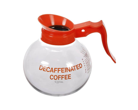 WILBUR CURTIS PARTS Wilbur Curtis 70280200403 Orange Handle Decanter - SKU WC70280200403