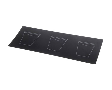 WILBUR CURTIS PARTS Wilbur Curtis WC-390503 Label Splash Panel Cup Locator - SKU WCWC-390503