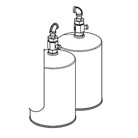WELLS PARTS Wells 2O-304433 Tank SS Ansulex 1.5 Gallo - SKU WEL2O-304433