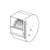 WELLS PARTS Wells 2U-Z14912 Blower Cage Wheel Assembly. - SKU WEL2U-Z14912