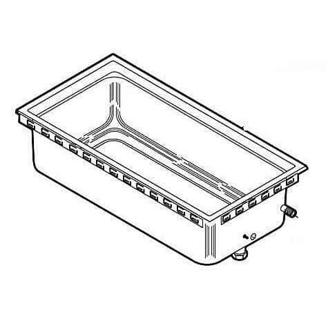 WELLS PARTS Wells WS-505820 Top/Pan Assembly MOD127TDAF - SKU WELWS-505820