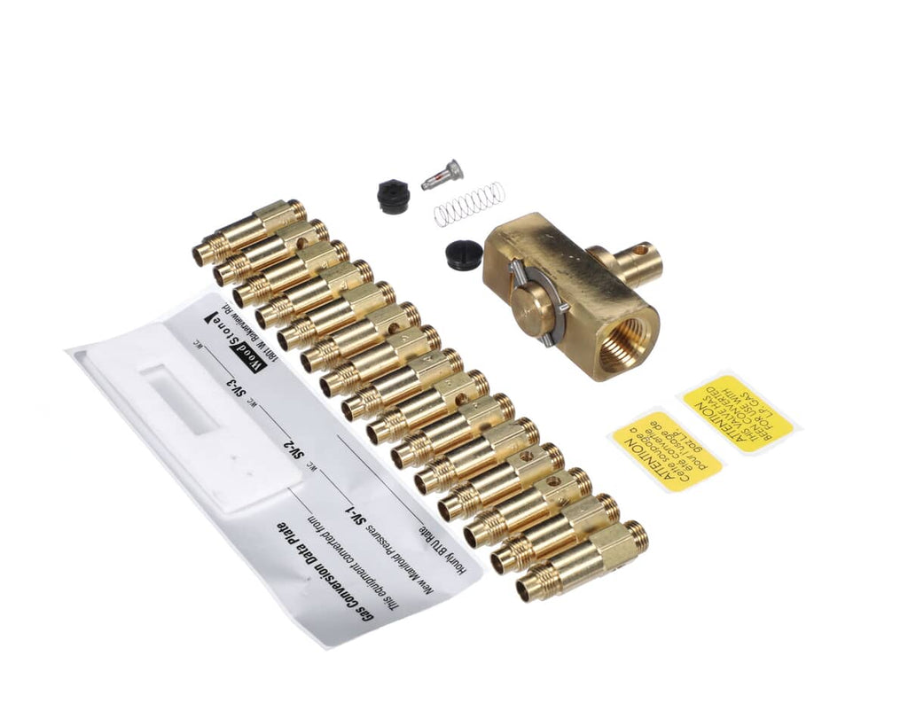 WOOD STONE CORP PARTS Wood Stone Corp 002-CONVERT-9660-NG-LP Conversion Kit 9660 Oven NG To LP - SKU WOOD002-CONVERT-9660-...