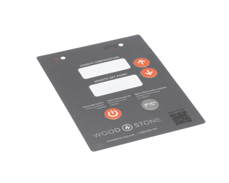 WOOD STONE CORP PARTS Wood Stone Corp 7000-0901 Key Pad Overlay - SKU WOOD7000-0901