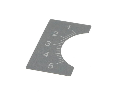 WOOD STONE CORP PARTS Wood Stone Corp 7000-0913 Flame Scale LH Half Sq Gy/Bk - SKU WOOD7000-0913
