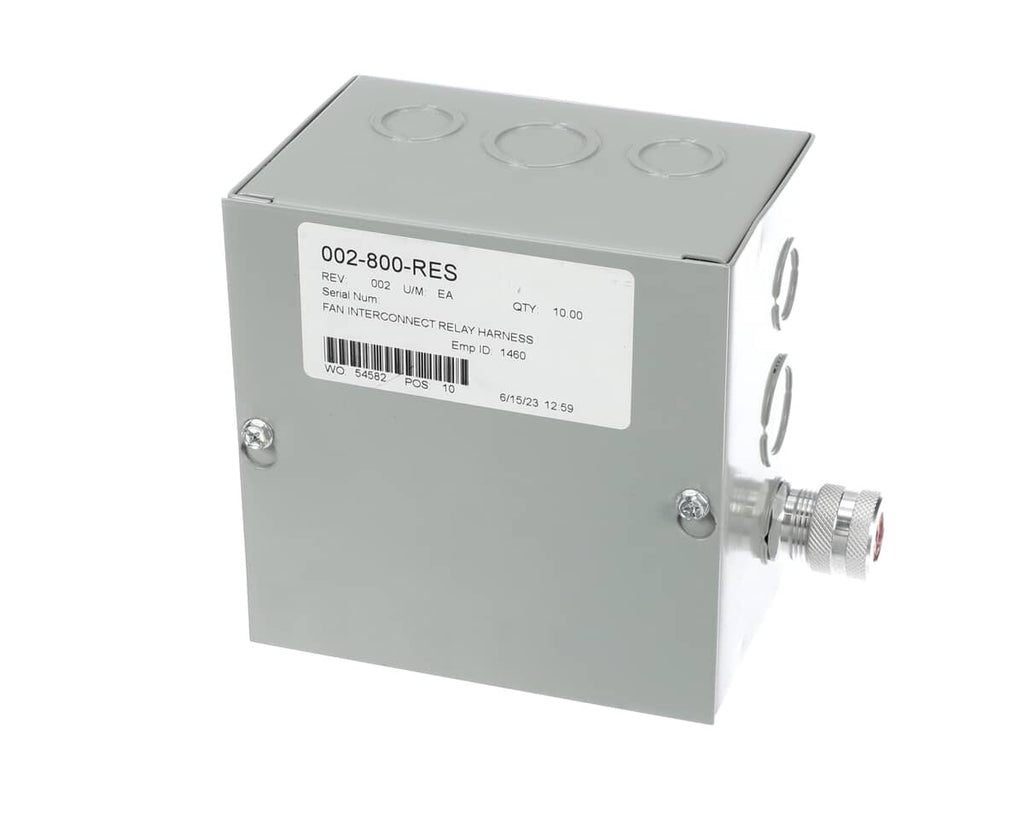 WOOD STONE CORP PARTS Wood Stone Corp RP-002-800-RES Fan Interlock Relay W/Enclosur - SKU WOODRP-002-800-RES
