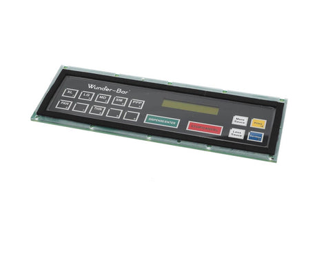 WUNDER-BAR PARTS Wunder-Bar 0111-225-HH01 Keypad Assembly - Hungry Howies - SKU WUBR0111-225-HH01