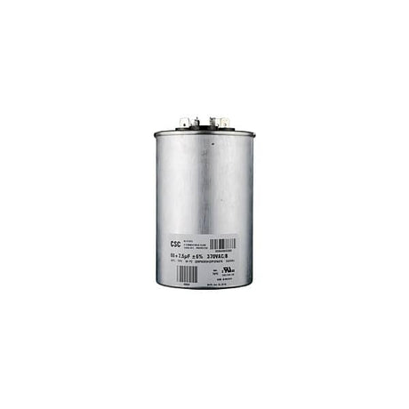 YORK PARTS York S1-02425043700 Dual Run Capacitor 60/7.5MFD 370V Round - SKU YORKS1-02425043700