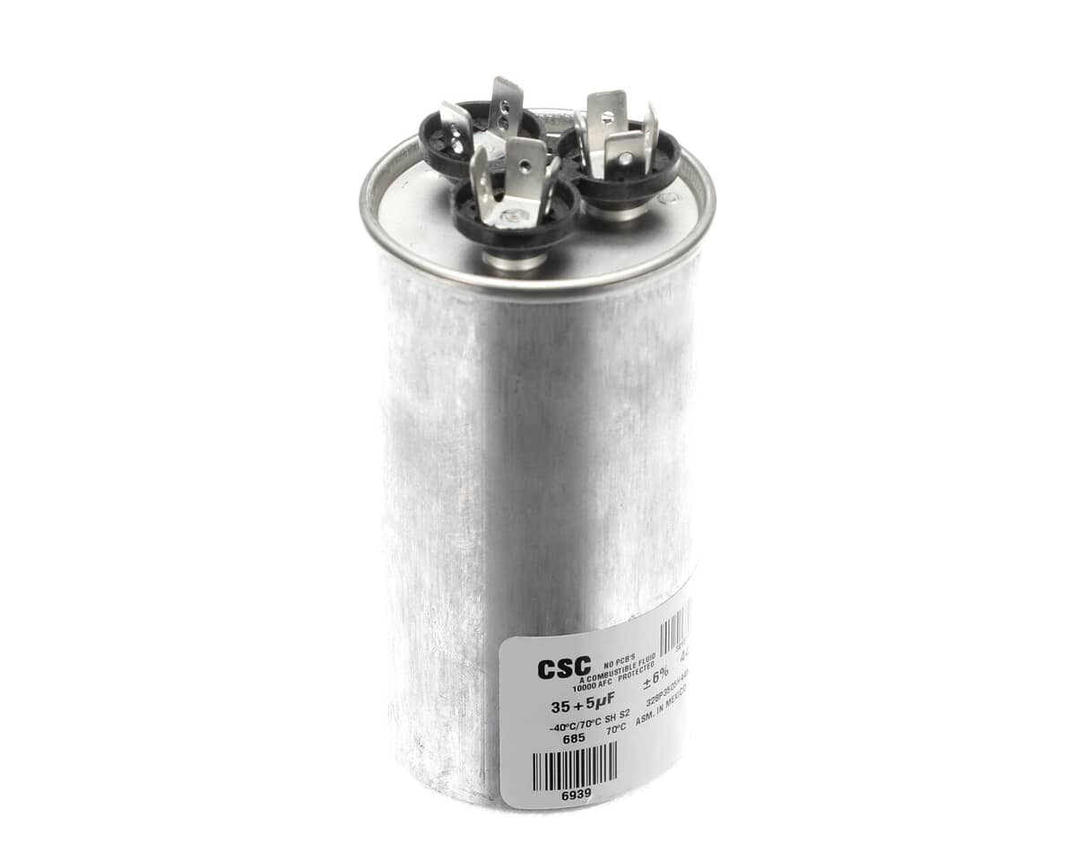YORK PARTS York S1-02425859700 Dual Run Capacitor 35/5MFD 440V Round - SKU YORKS1-02425859700