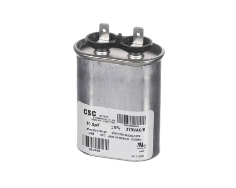 YORK PARTS York S1-02435763000 Capacitor Run Single 10MFD 370V Oval - SKU YORKS1-02435763000