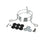 YORK PARTS York S1-32633198700 Motor Mounting Bracket Kit - SKU YORKS1-32633198700