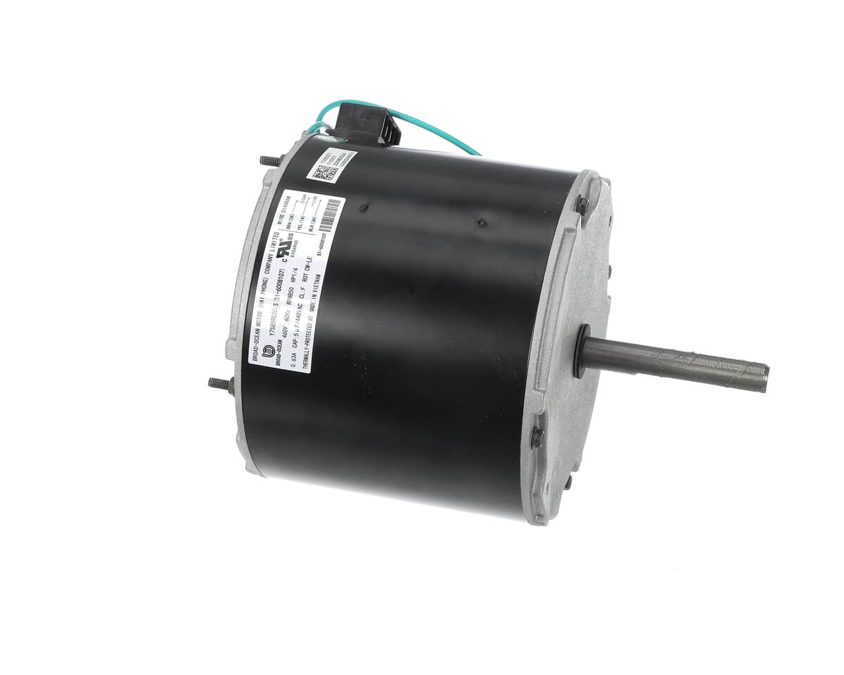 YORK PARTS York S1-6008107 Condenser Motor 1/4 850 CW Vsd 460-1-60 - SKU YORKS1-6008107