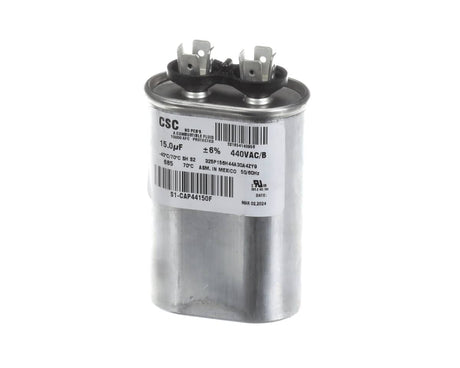 YORK PARTS York S1-CAP44150F Capacitor Run Single 15MFD 440V Flat - SKU YORKS1-CAP44150F