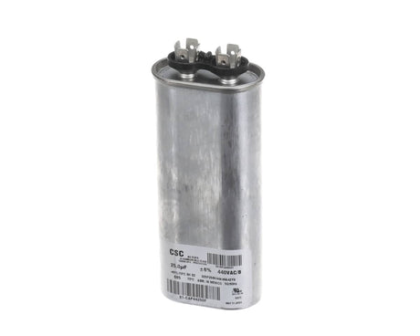 YORK PARTS York S1-CAP44250F Capacitor Run Single 25MFD 440V Flat - SKU YORKS1-CAP44250F