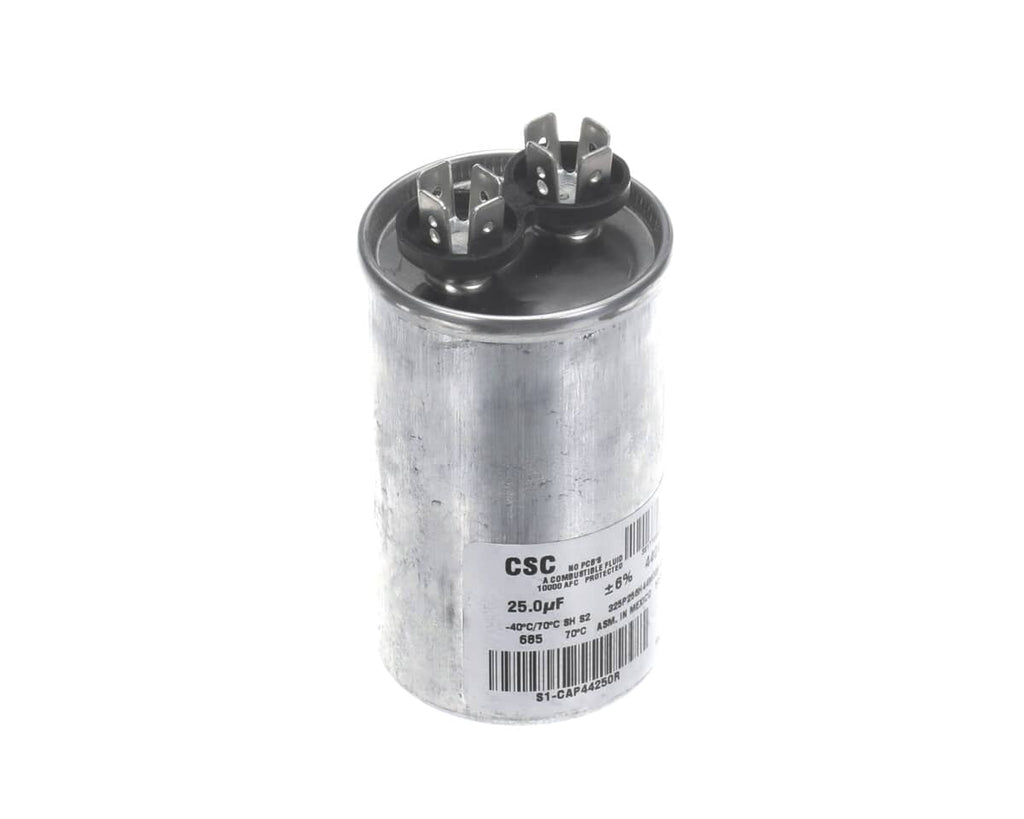 YORK PARTS York S1-CAP44250R Capacitor Run Single 25MFD 440V Round - SKU YORKS1-CAP44250R