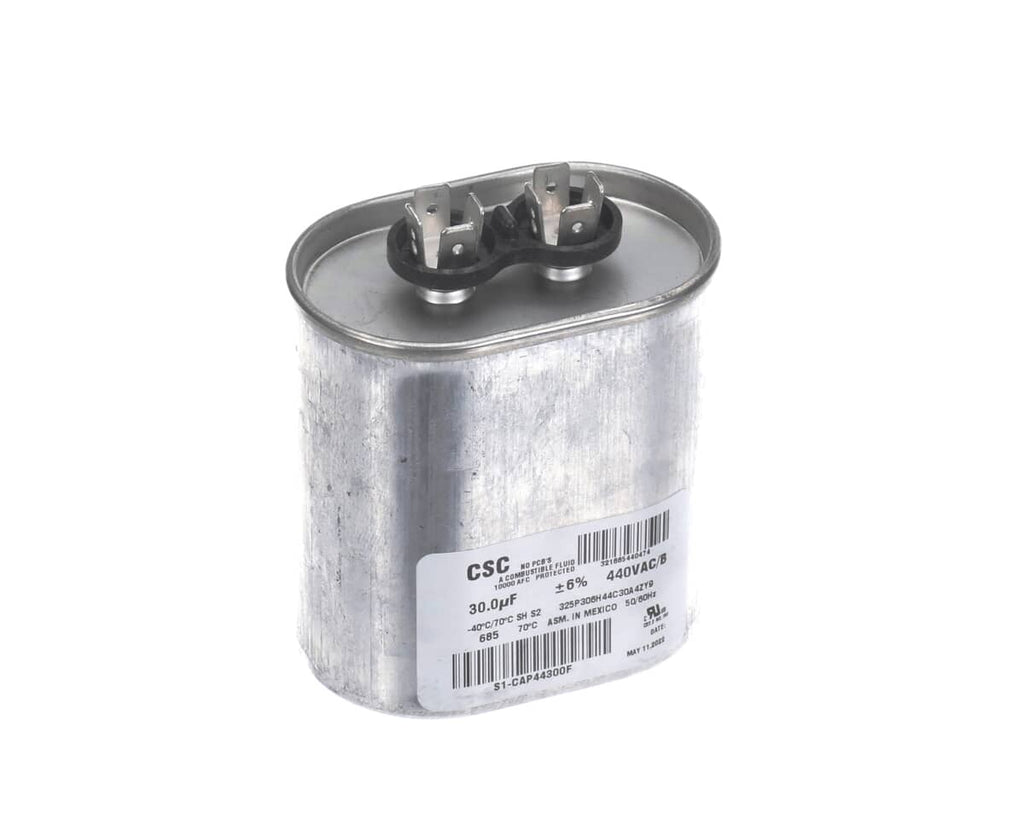 YORK PARTS York S1-CAP44300F Capacitor Run Single 30MFD 440V Flat - SKU YORKS1-CAP44300F