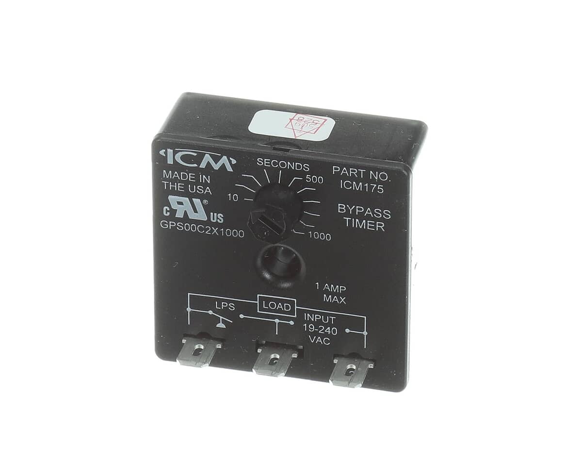 YORK PARTS York S1-ICM175B Relay Time Delay Bypass 1000-SEC Adj - SKU YORKS1-ICM175B