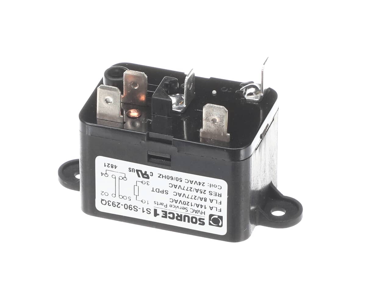 YORK PARTS York S1-S90-293Q Relay Fan 24V Coil 50/60HZ Spdt - SKU YORKS1-S90-293Q