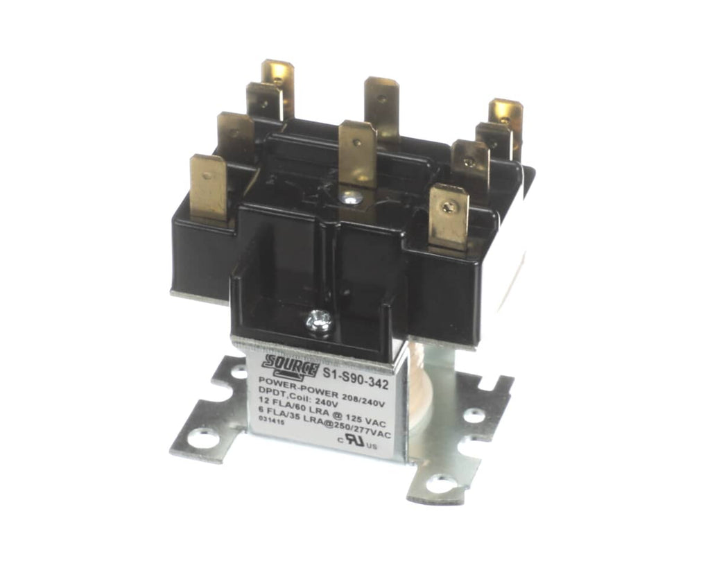 YORK PARTS York S1-S90-342 Relay Switch 208/240V Coil 50/60HZ Dpdt - SKU YORKS1-S90-342