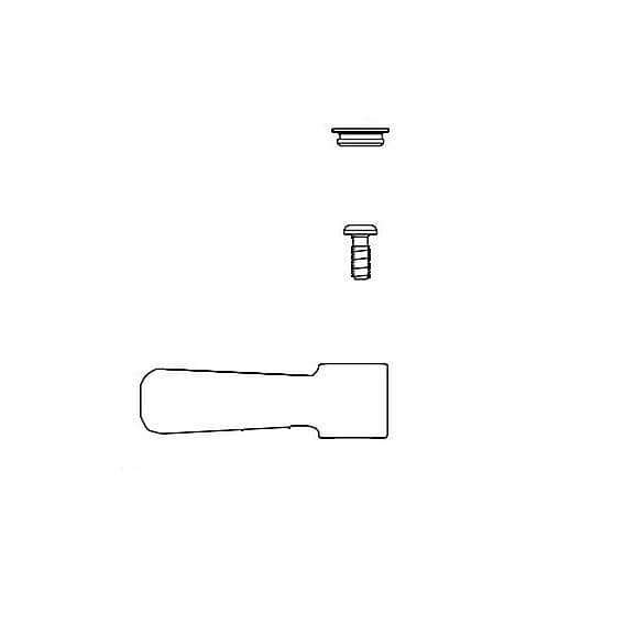 ZURN PARTS Zurn G60501 (P) (Pair) -1 Handles 2 1/2IN Lever [Yel - SKU ZURNG60501