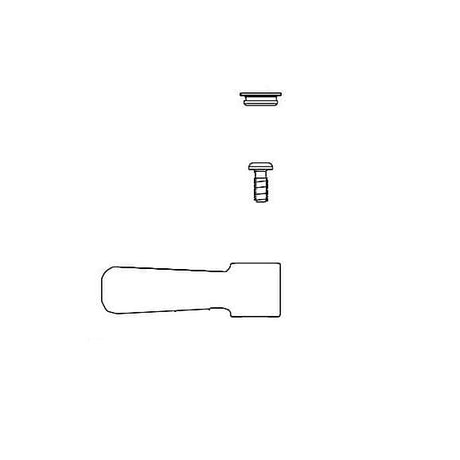 ZURN PARTS Zurn G60501 (P) (Pair) -1 Handles 2 1/2IN Lever [Yel - SKU ZURNG60501